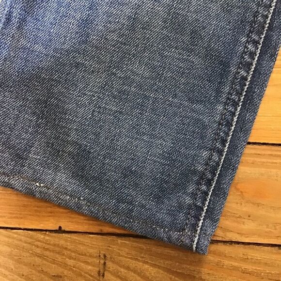 DIESEL Liv sequin distressed jeans low rise straight leg 28 ripped denim blue - Picture 7 of 15